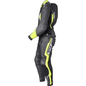 GMS Leather Suit GR-1 2PCS black-yellow-white