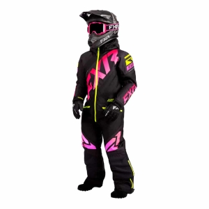 Ch CX Monosuit Black/Raspberry Fade/Hi Vis-8