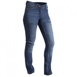 Bolt Ladies Jeans Stretchy Blue