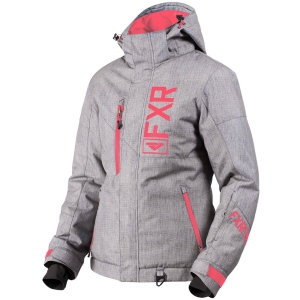 W Fresh Jacket Grey Linen/Coral-8