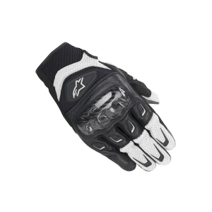 Alpinestars SMX-2 AIR CARBON GLOVES BLACK WHITE 