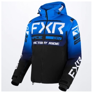 FXR Men RRX Jacket Black/Blue - XS