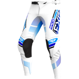 FXR Podium MX Pant White/Blue