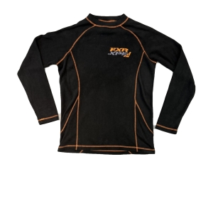 FXR men Pyro Thermal Microfleece Top Black