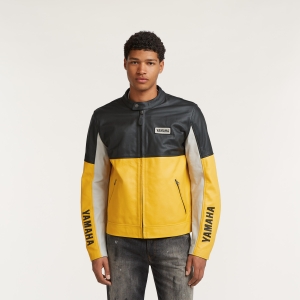 Sport Heritage Riding Leather Jacket Men