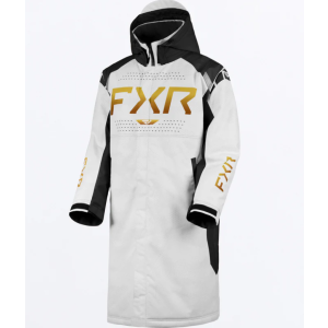 FXR Men Warm-Up Coat White Hex/Kash - M