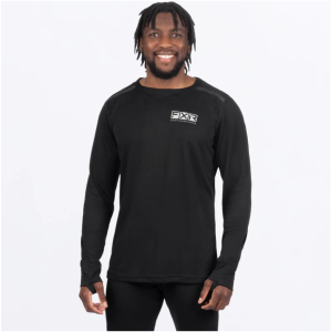 M Vapour Merino Longsleeve Black