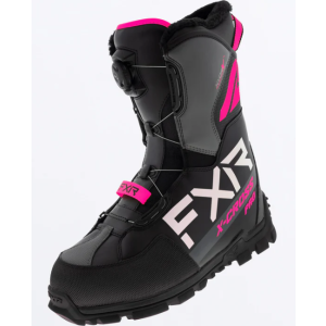 FXR X-CROSS Pro Boa Boot Black/Fuchsia 39