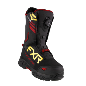 FXR Helium BOA Boot Black/Rust/Gold - 41