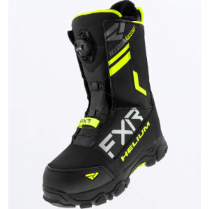 FXR Helium BOA Boot Black/Hi Vis