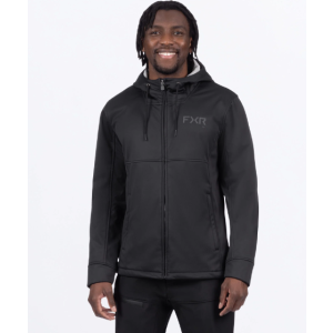 FXR Men Hydrogen Softshell Jacket Black/Asphalt