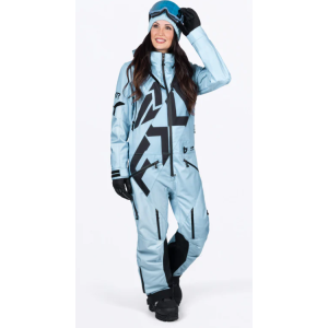 FXR Women Cold Cross CX Lite Monosuit Maui Blue/Black - XS