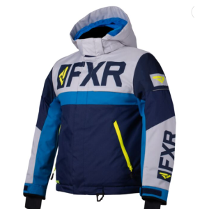 FXR Men CX Jacket Lt Grey/Navy/Blue/Hi Vis