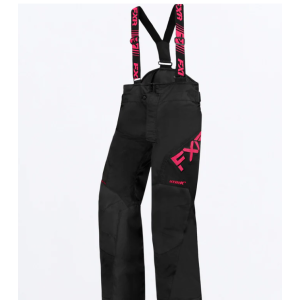 FXR Youth Clutch Pant Black/Fuchsia M