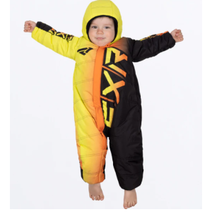 FXR Infant CX Snowsuit Black/Inferno