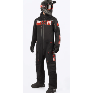 FXR Men Maverick Lite Monosuit Black/Red - XL