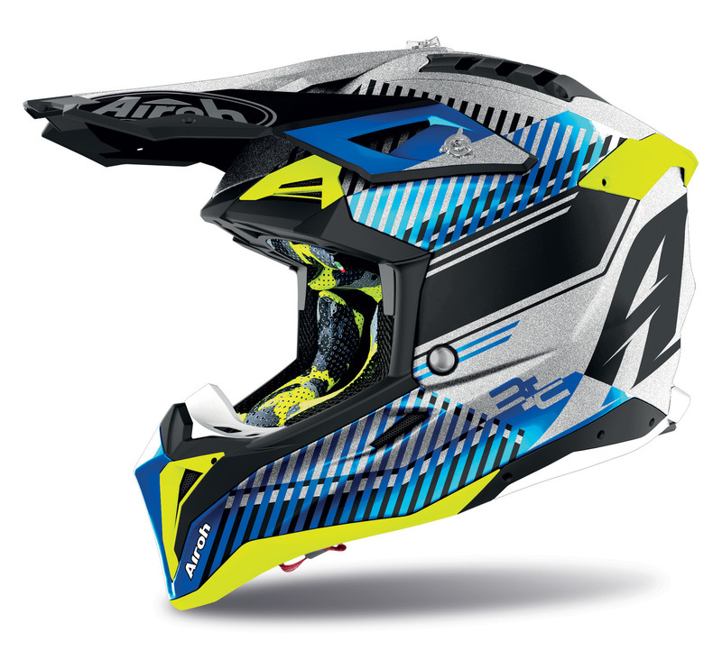 Airoh Aviator 3 Wave Silver