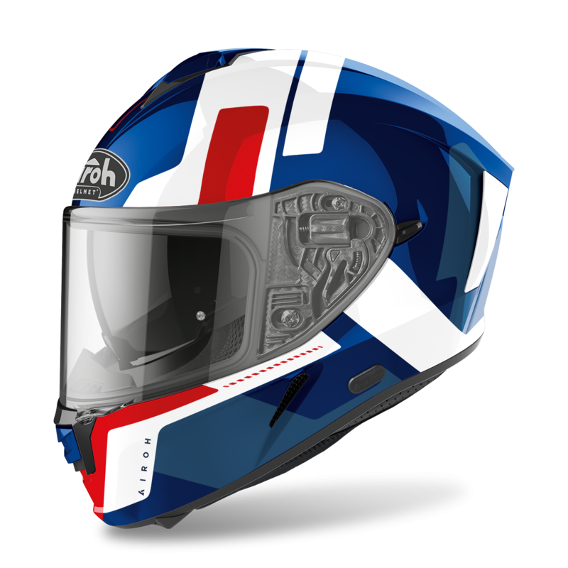 Airoh Spark ShogunBlue/Red Gloss