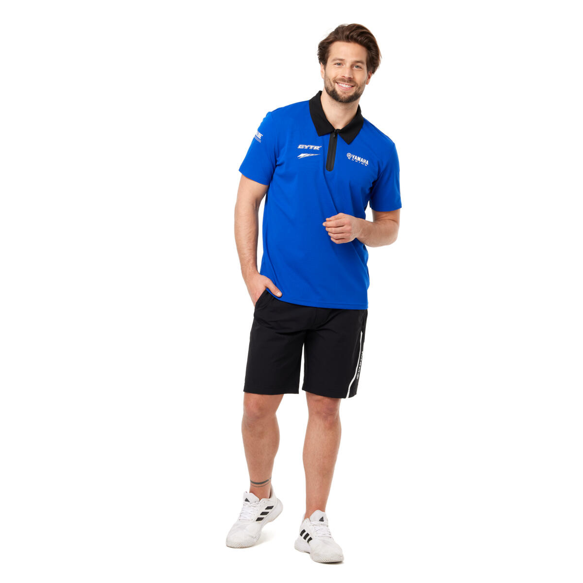 Paddock Blue Polo Shirt Men