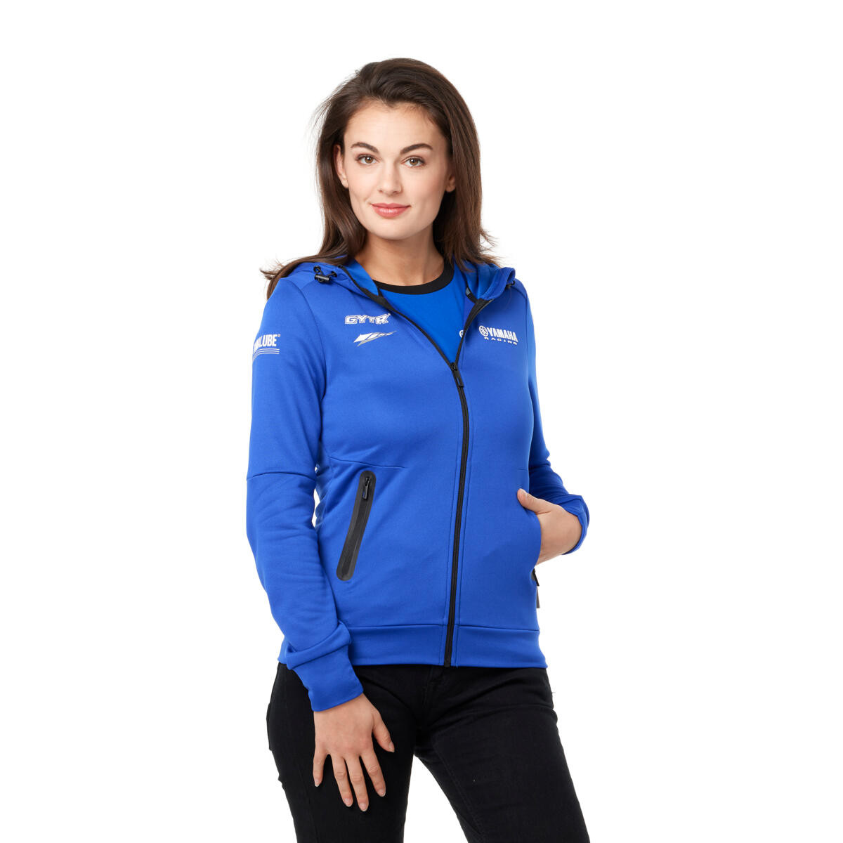 Paddock Blue Hoodie Women