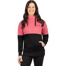 WOMAN STRIPE HOODIE 