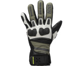Montevideo-ST short gloves black-olive-light grey