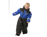 SnowPeople Safari kids overall blue/black