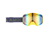 AMOQ Vision Vent+ Magnetic Goggles Racing Yellow - Red Mirror