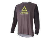 AMOQ Ascent Comp Jersey Grey/Black/HiVis
