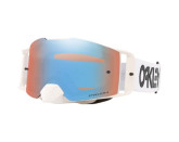 Oakley Goggles Front Line MX Factory Pilot white prizm mx sapphire prizm iridium