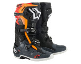 TECH 10 BOOTS Blk/Gray/Or/Red Alpinestars