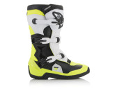 YOUTH TECH 3S BOOTS bl/wh/fluo yellow Alpinestars