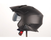 AMOQ Blister Jet Helmet Black