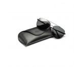 Sunglasses black aviator style