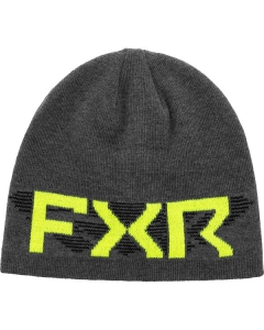 Split Beanie 23-Char Heather/HiVis-Yth