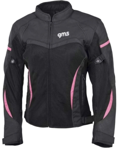 Jacket Tara Mesh black-pink