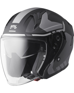 GMS Jet Helmet Vectus Graphic black-grey