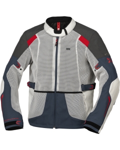 iXS Tourster-BigAir 1.0 Jacket light grey-blue-red