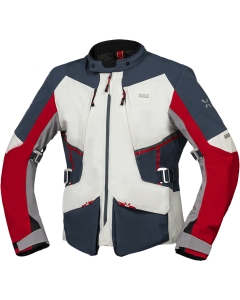 iXS Tourster-STX 1.0 laminated jacket light grey-blue-red