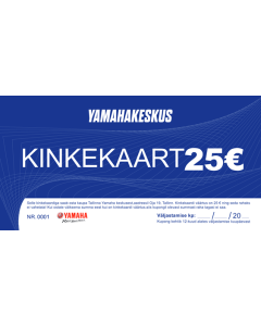 KINKEKAART 25€