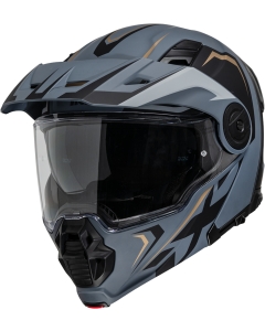iXS Venture 1.0 MIPS Flip-Up Helmet matt black-gold