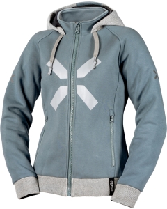 iXS Women´s Rapid 1.0 Hoodie blue grey-cool grey