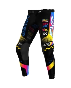 FXR Podium Gladiator MX Pant Black/Blue/Razz
