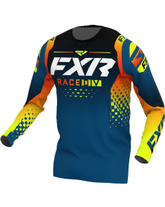 Helium MX Jersey Navy/Inferno-XL