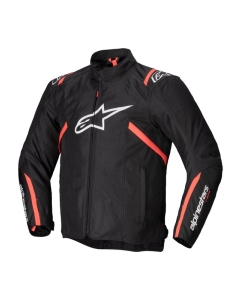 Alpinestars Jacket T-SPS v2 Waterproof Black/White/Red Fluo