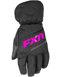 Child Octane Glove Black/Fuchsia-L