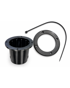 Black PVC cable grommet Package 
