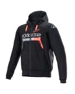 Alpinestars Hoodie Chrome Ignition Black/Red