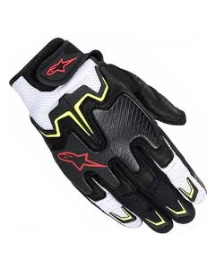 Fighter Air Gloves Black/White/Yellow Fluo/Red