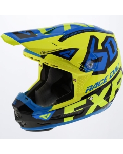 6D ATR-2Y Youth Helmet Hi-Vis/Blue/Black